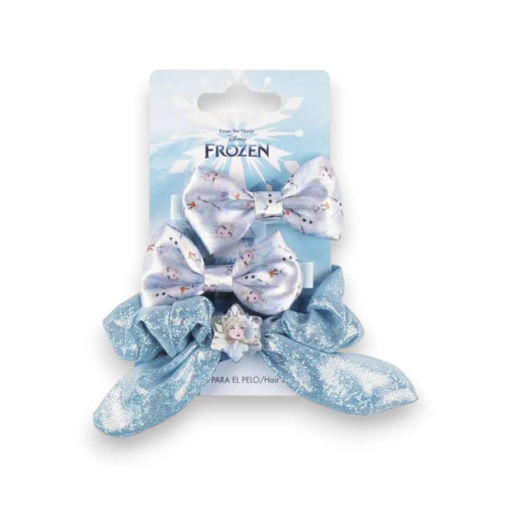 Picture of FROZEN BOW & SCRUNCHIE SET 3 PACK